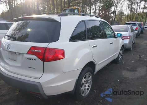 2009 Acura Mdx Technology Package z USA, uszkodzony, nr VIN 2HNYD28449H517573